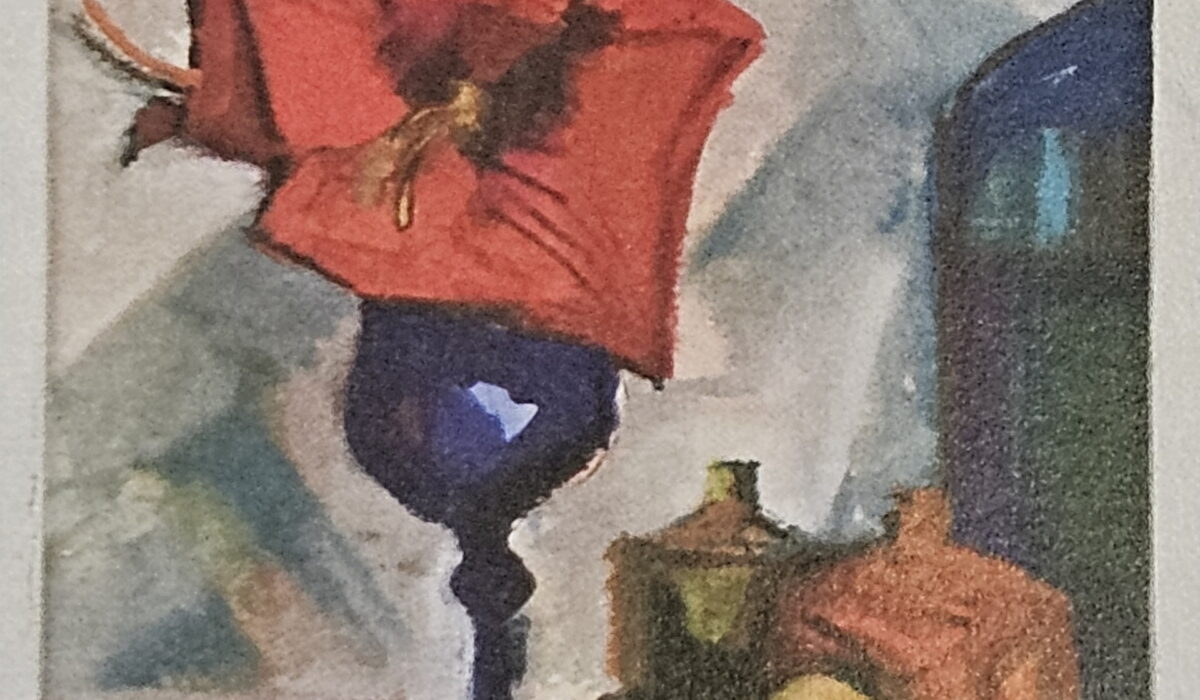 Dyrck Bondzin "Rote Blume"